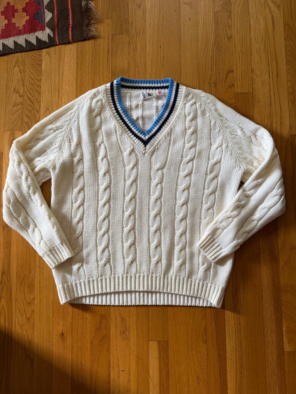 Vintage Cable Knit Cardigan